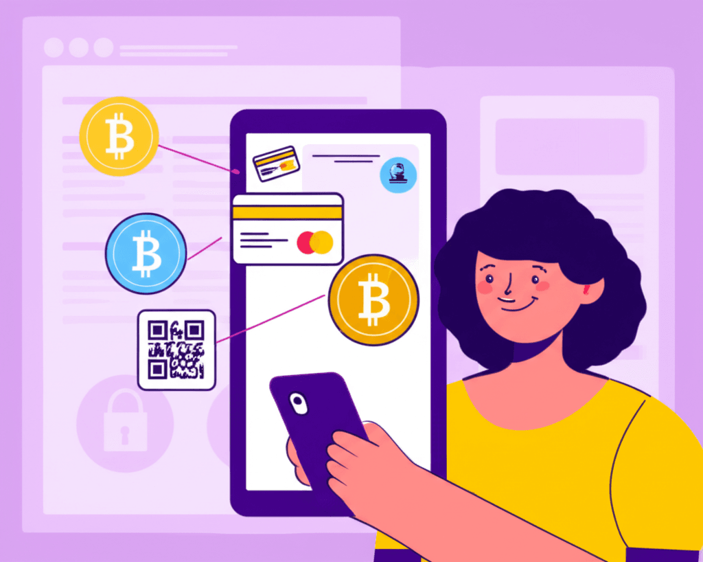 Cliente realizando un pago online de forma segura y sencilla en su tienda virtual.