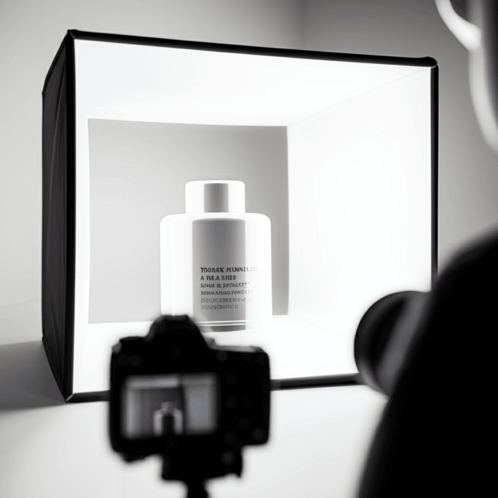 Fotografía profesional de producto para ecommerce en un estudio minimalista