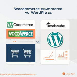 Comparativa de plataformas de e-commerce Tiendanube y WooCommerce en México