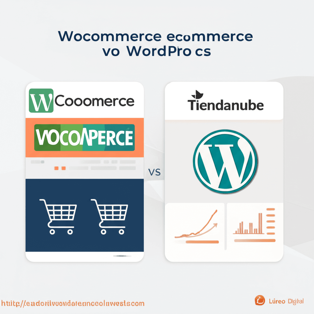 Comparativa de plataformas de e-commerce Tiendanube y WooCommerce en México
