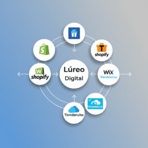 Comparativa de diversas plataformas de e-commerce como alternativas a Shopify